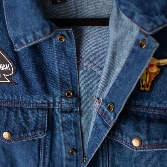 Dragon Chapter Maryville TN Harley Owners Group Sports Gallery Men's Large Vest - Picture 6 of 12